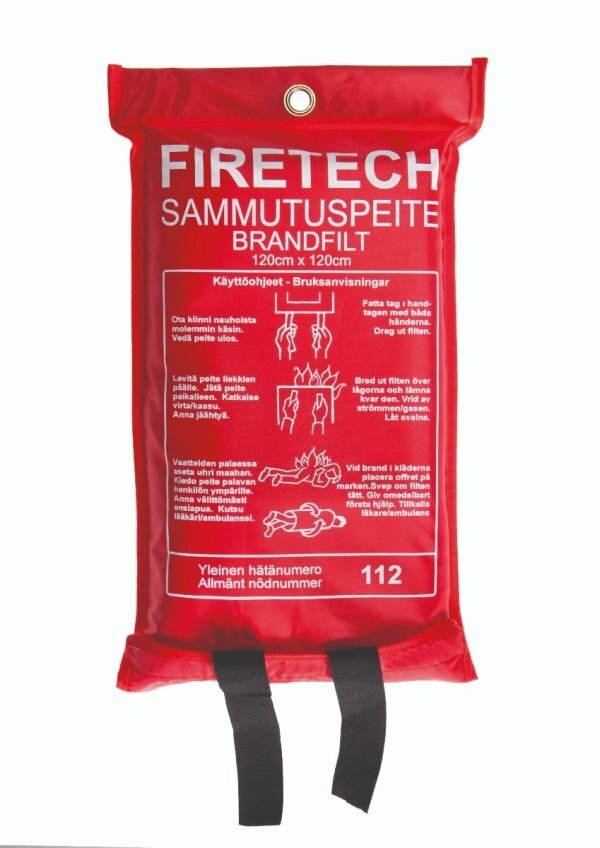 Firetech Sammutuspeite 120x120 Cm
