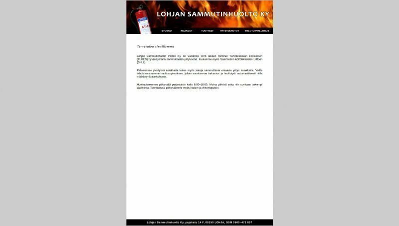 Lohjan Sammutinhuolto Ky