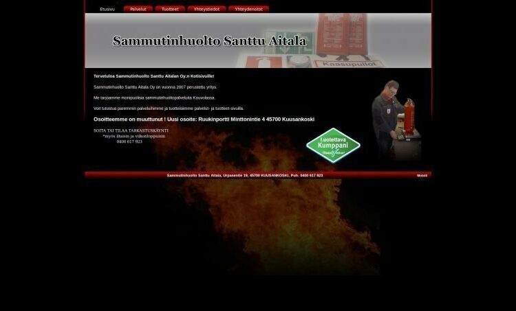 Sammutinhuolto Santtu Aitala